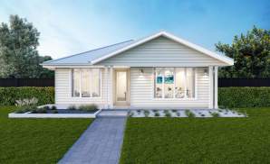 Crystal 14 Single Storey House Design Rhyde Facade