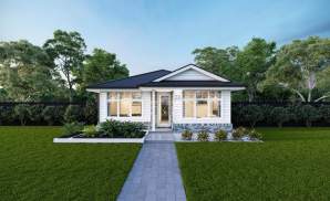 Derby-16-single-storey-home-design-Hamptons-facade