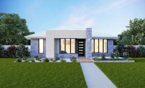 Eden 13 - Single Storey Home Design Contempo Facade