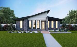 Eden 13 - Single Storey Home Design Crest Facade