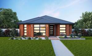 Eden 13 - Single Storey Home Design Executive Facade