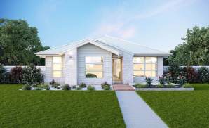 Eden 13 - Single Storey Home Design Newport Facade