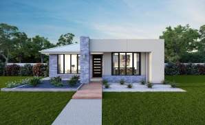 Jade 14 Single Storey Home Design Contempo Facade