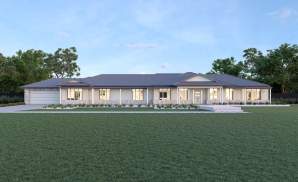 Lethbridge 42 - New Haven with Verandah Facade Coastal Style