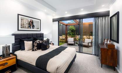 Master Bedroom - Bordeaux Urban Home Design - McDonald Jones
