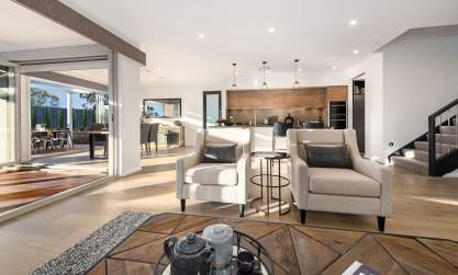 Saxonvale - Kitchen & Living Area - McDonald Jones