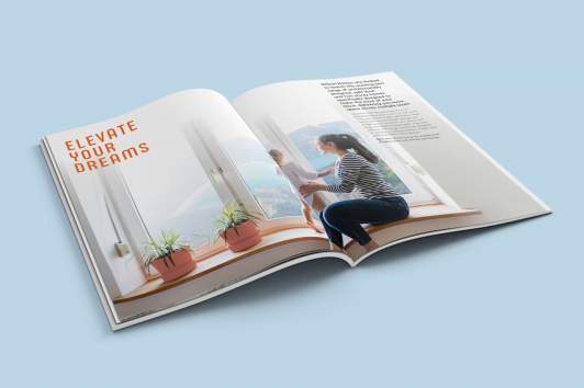 Elevate flipbook thumbnail image