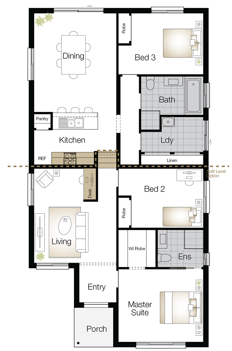 Jamison One – Single Storey Floor Plan Upgrade - Wilson Homes
