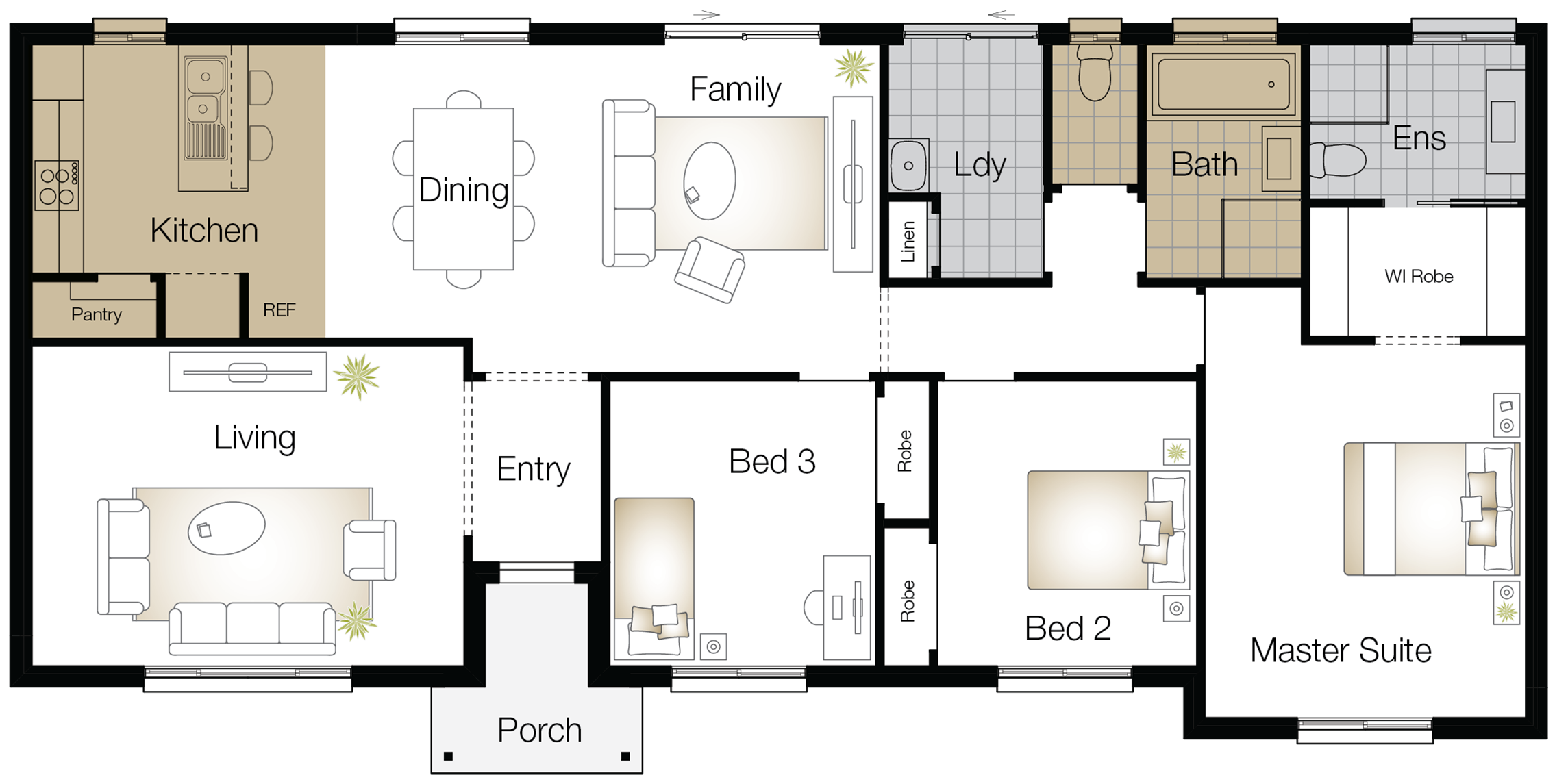 Kingston Two Floor Plan Upgrade Kingston Two – Single Storey Floor Plan Upgrade - Wilson Homes