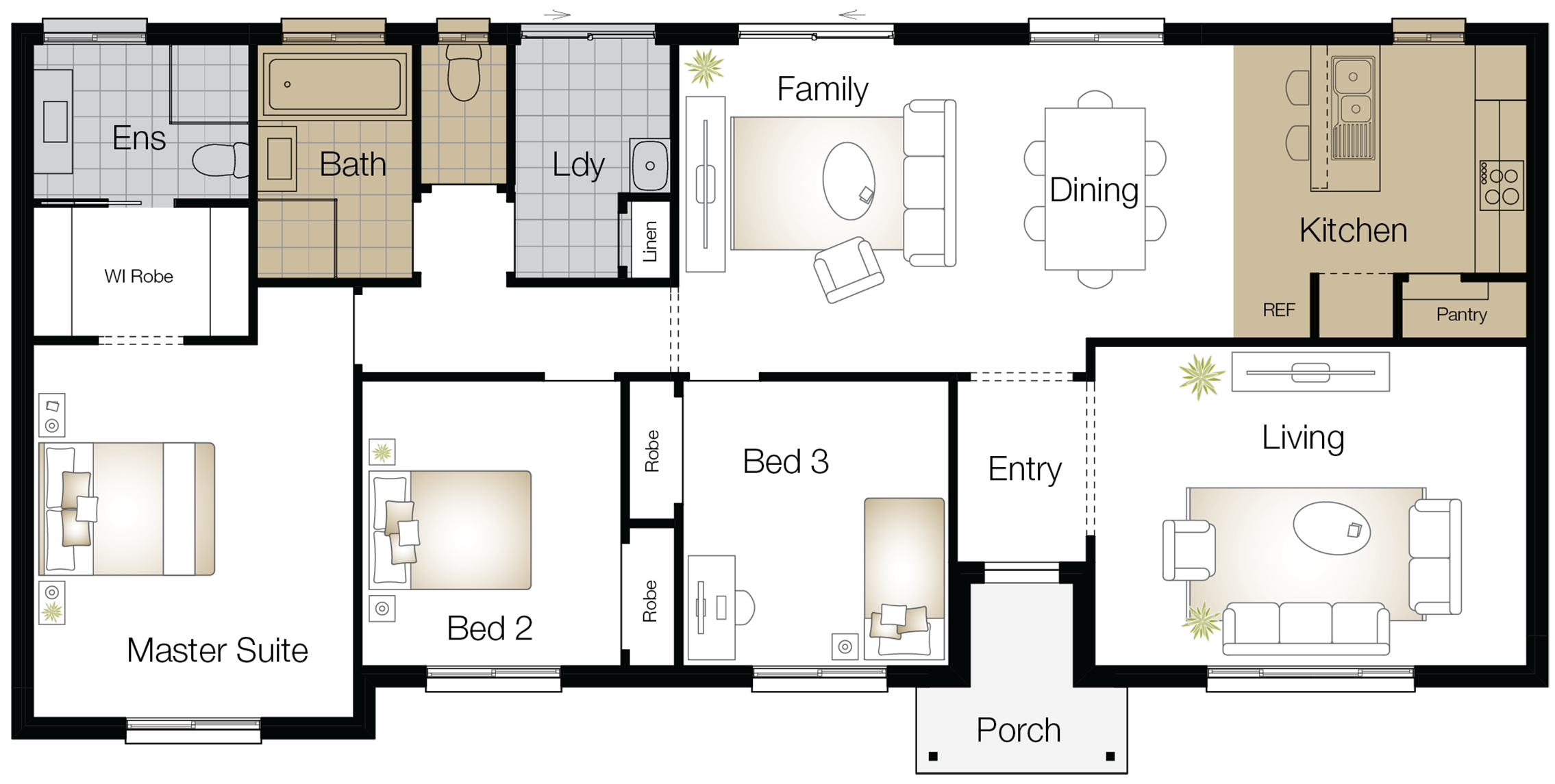 Kingston Two – Single Storey Floor Plan Upgrade - Wilson Homes