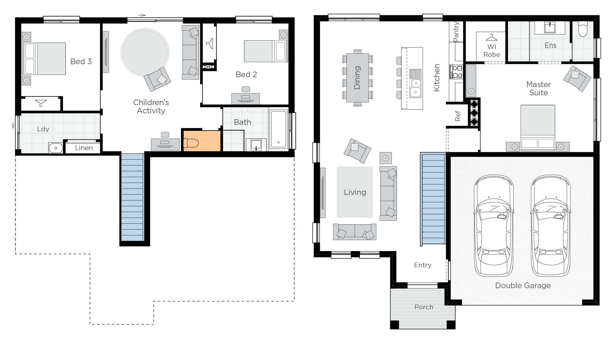 Anchorage Three Upgrade floorplan lhs 