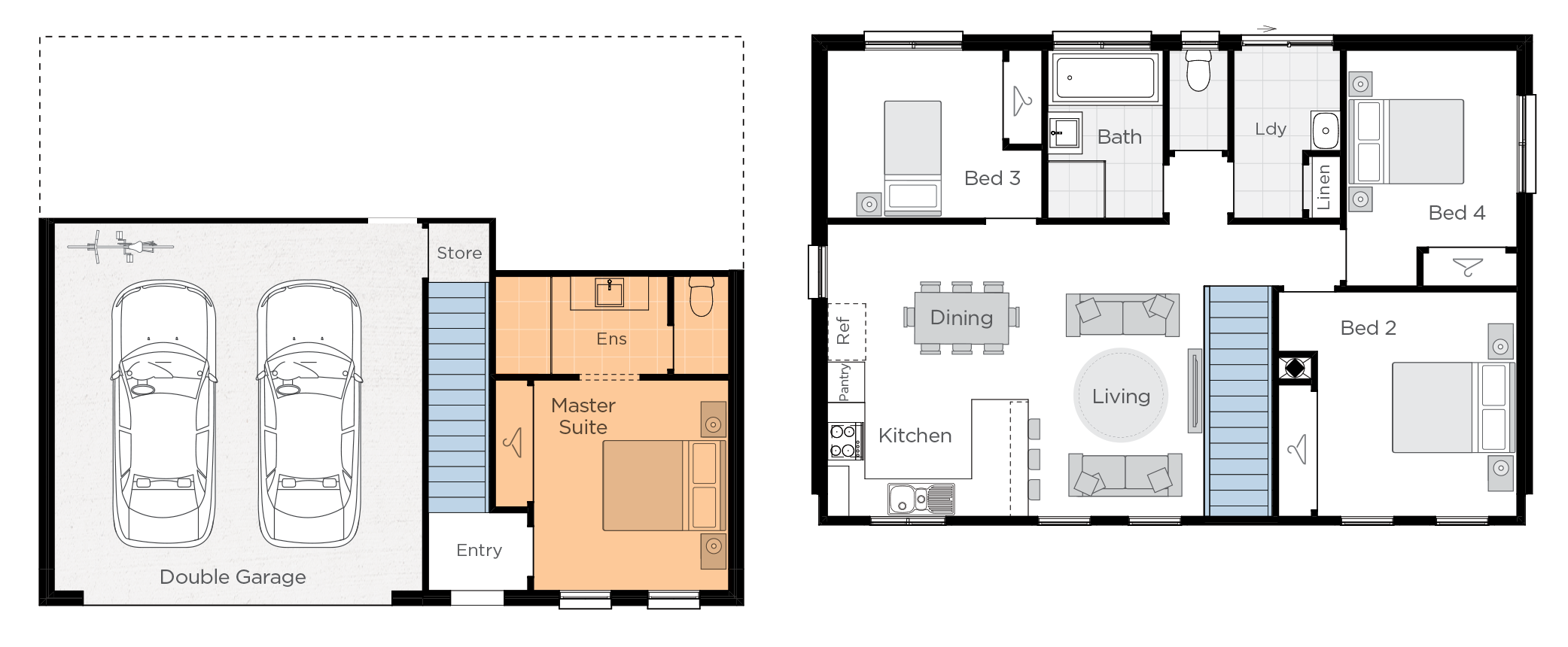 Bayside Upgrade floorplan lhs 