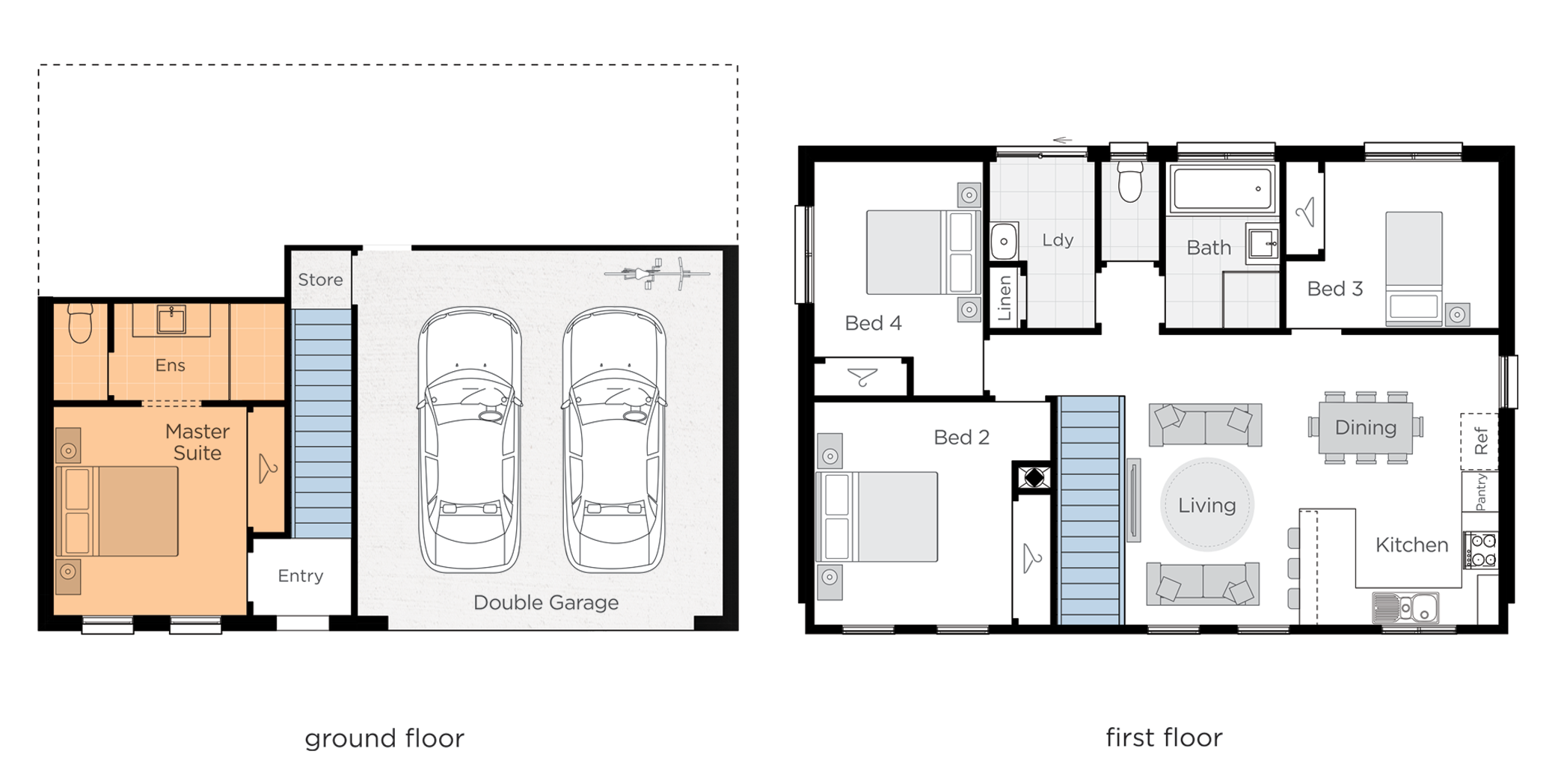 Bayside Upgrade floorplan lhs 