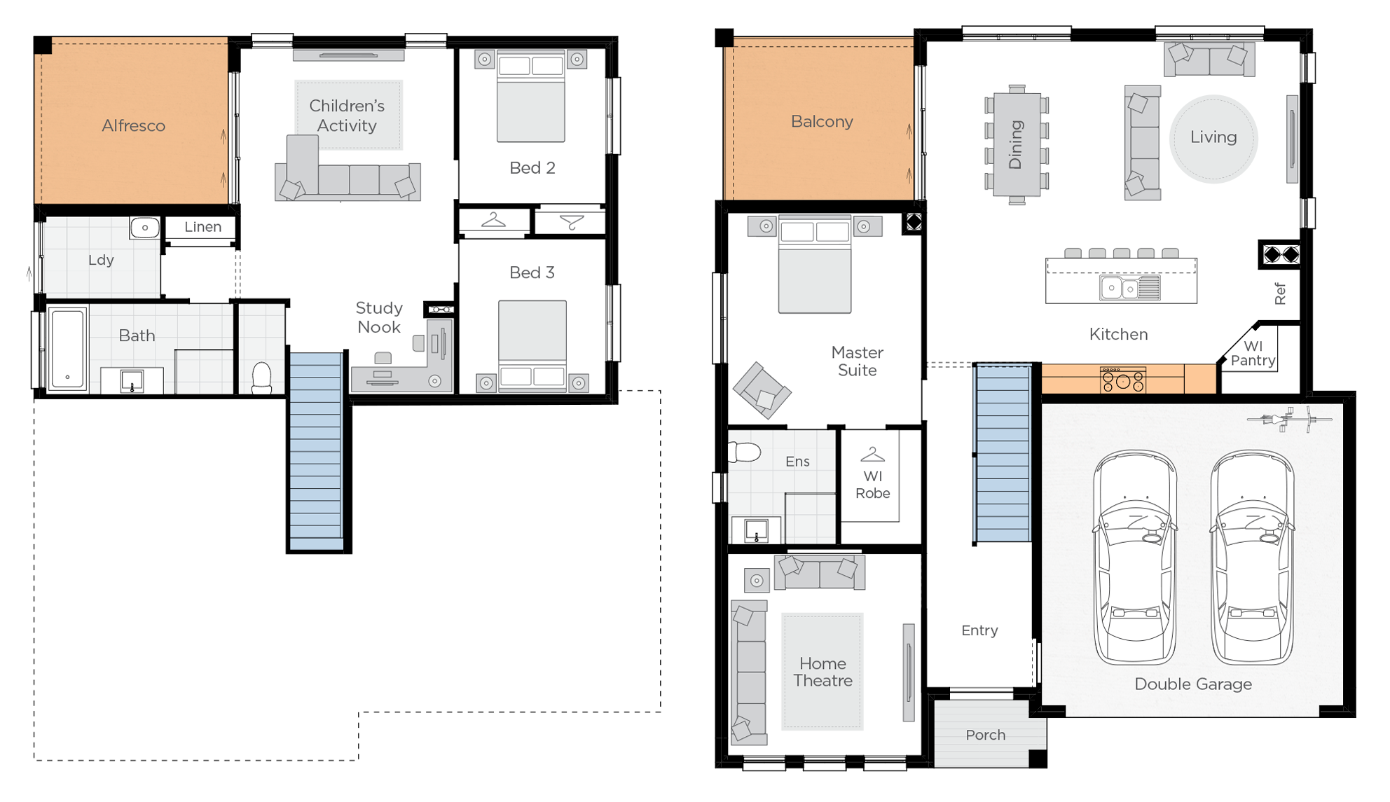 Freshwater One Upgrade floorplan lhs 