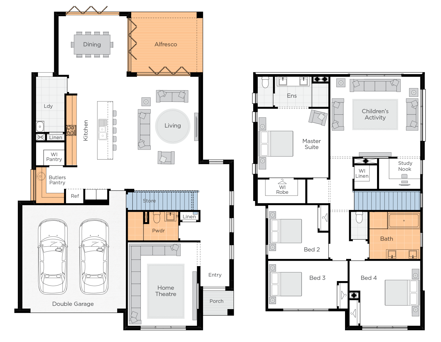 Oceania Upgrade floorplan lhs 