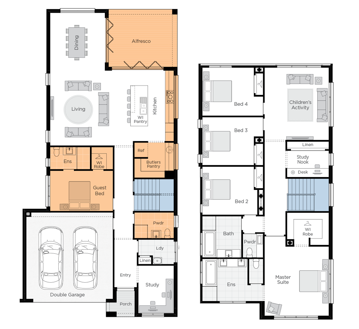 Pittwater Upgrade floorplan lhs 