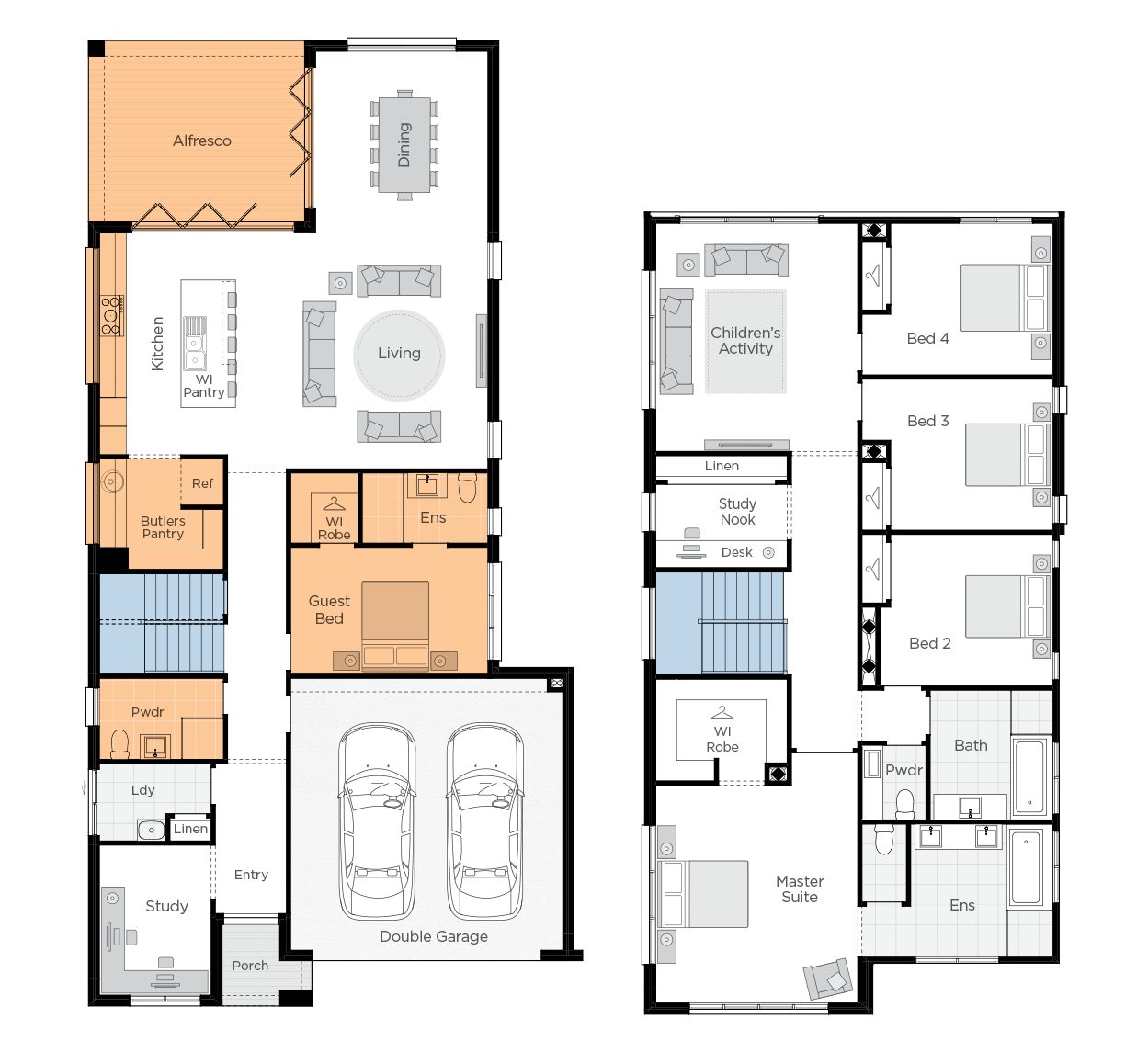 Pittwater Upgrade floorplan lhs 