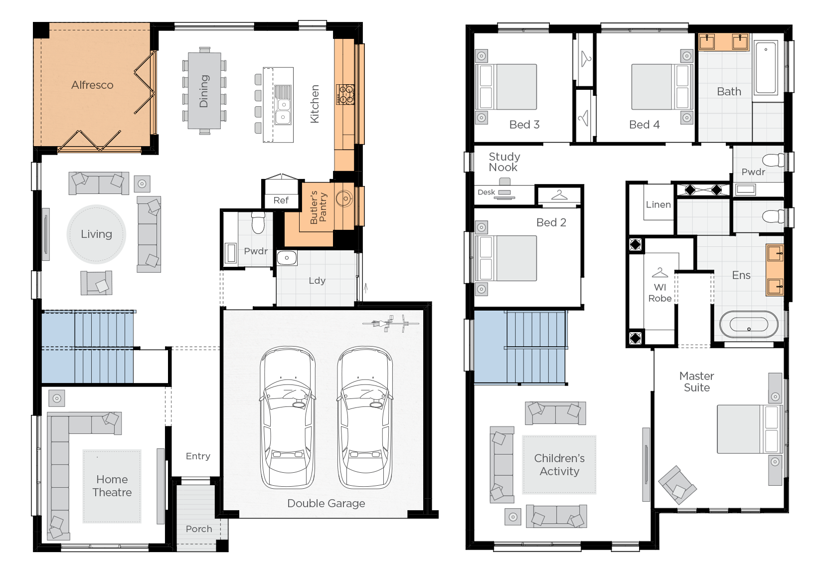 Seabreeze Upgrade floorplan lhs 